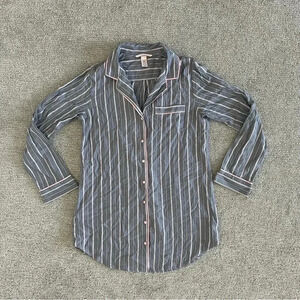 Victoria’s Secret Shirt Dress Pajama Sleep‎ Dress Size XS